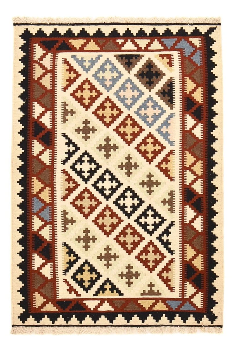 Kelim Fars Teppich 100x146cm