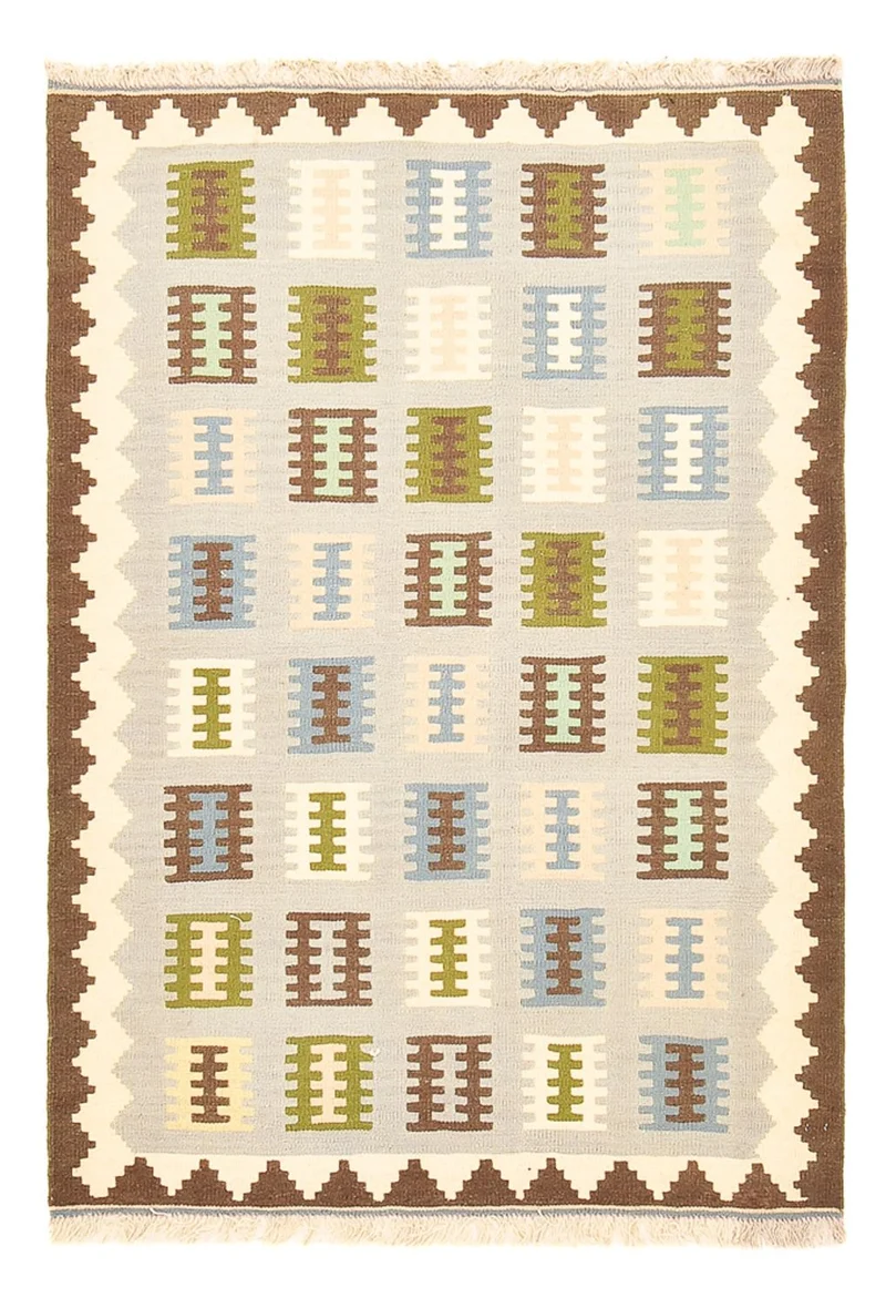 Kelim Teppich - Oriental - 100 x 147 cm - mehrfarbig