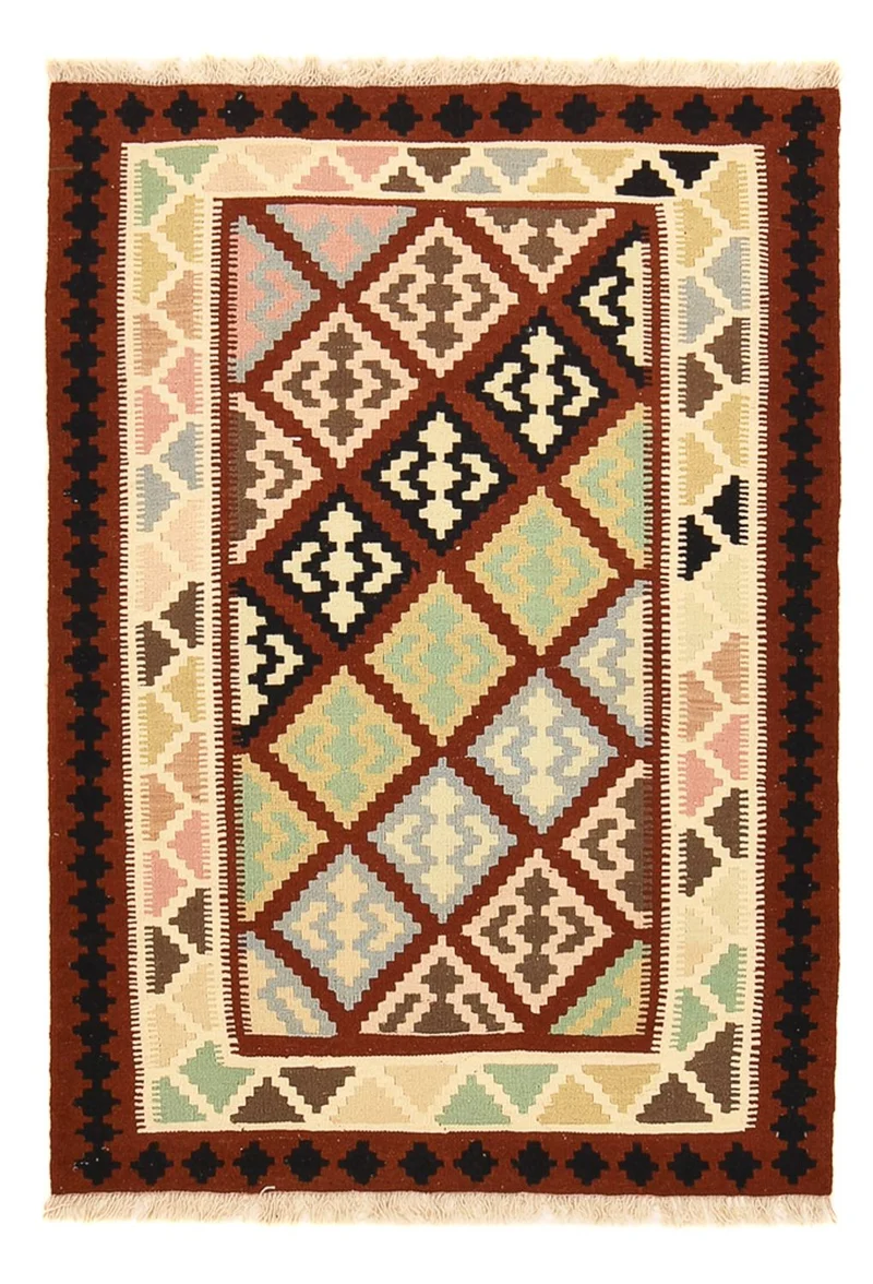 Kelim Fars Teppich 103x144cm