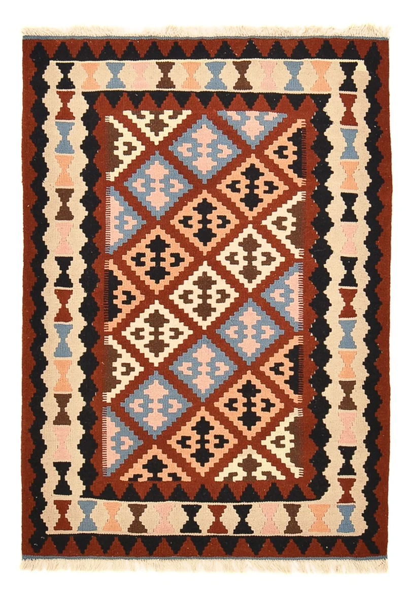 Kelim Fars Teppich 100x146cm