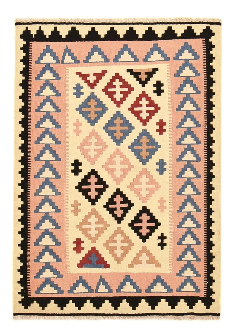 Kelim Fars Teppich 100x145cm