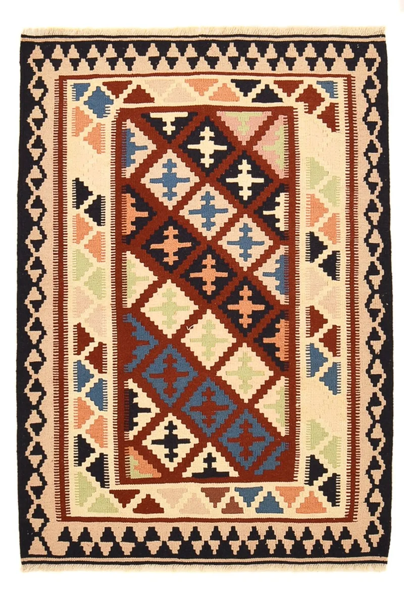 Kelim Fars Teppich 102x147cm