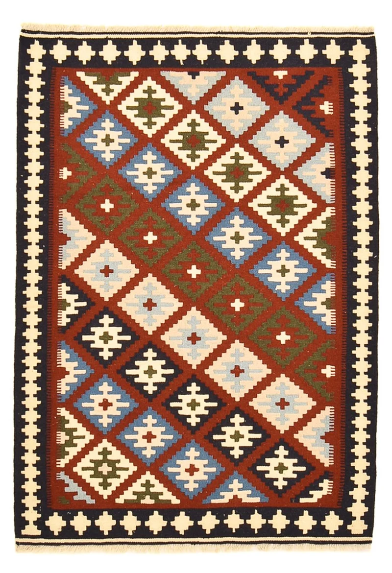 Kelim Fars Teppich 100x145cm
