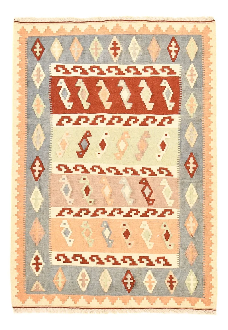 Kelim Fars Teppich 102x143cm