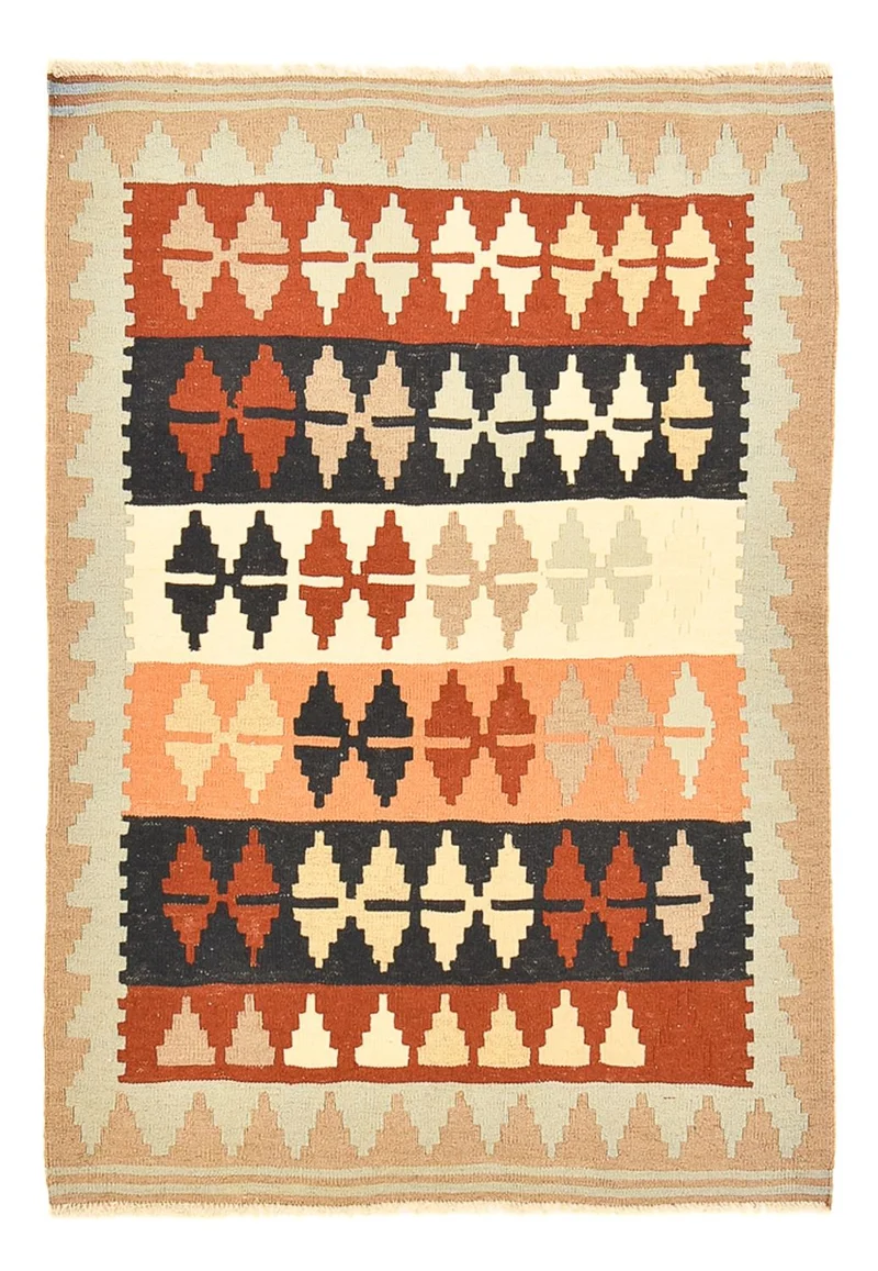 Kelim Fars Teppich 100x147cm