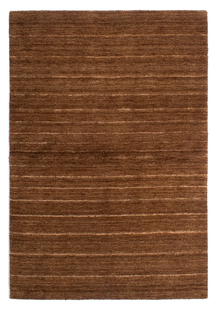 Wollteppich - 135 x 194 cm - braun