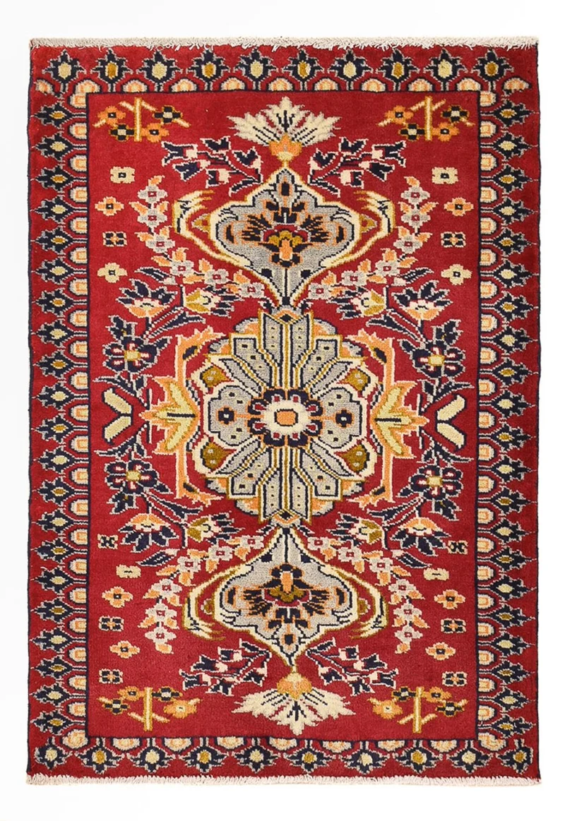 Perserteppich - Nomadic - 62 x 91 cm - rot