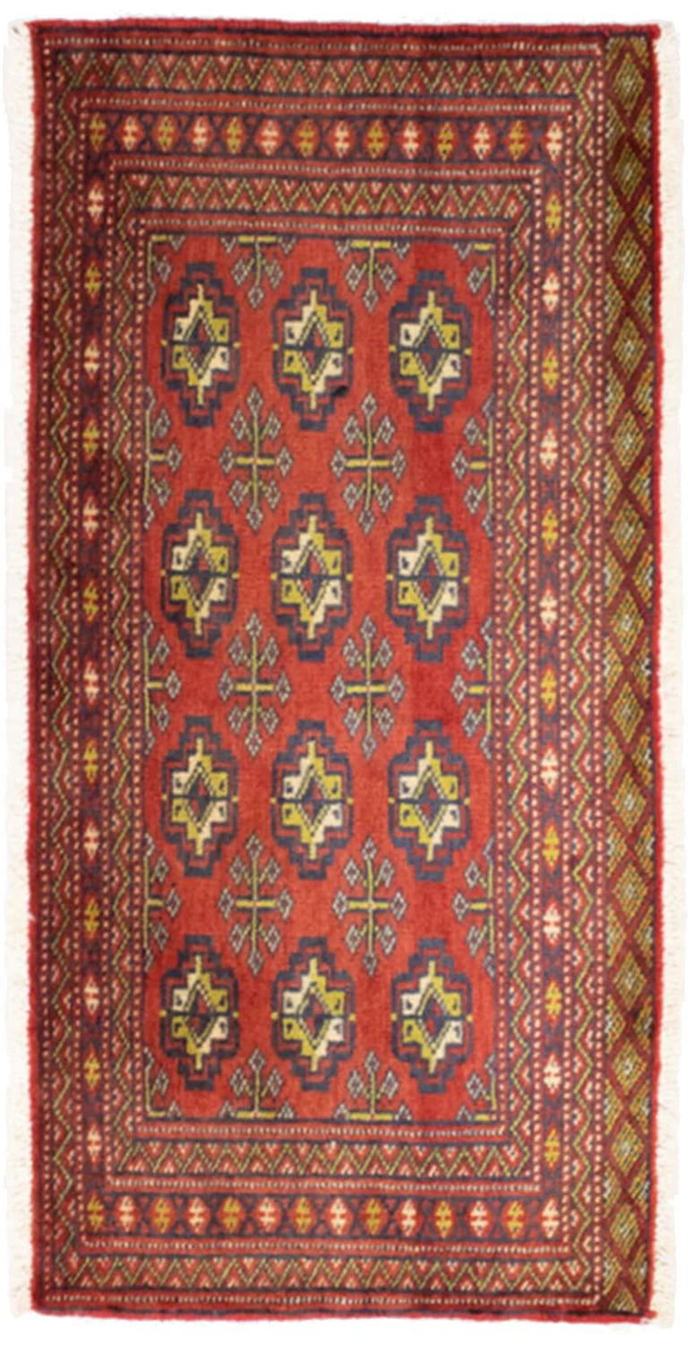 Turkaman Teppich 50x100cm - Orientteppich