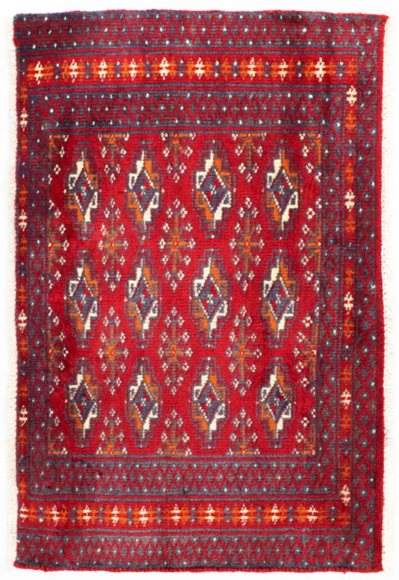 Turkaman Teppich 50x100cm - Orientteppich