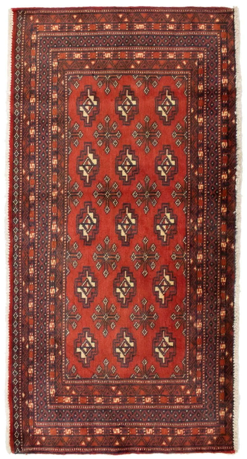 Turkaman Teppich 50x100cm - Orientteppich