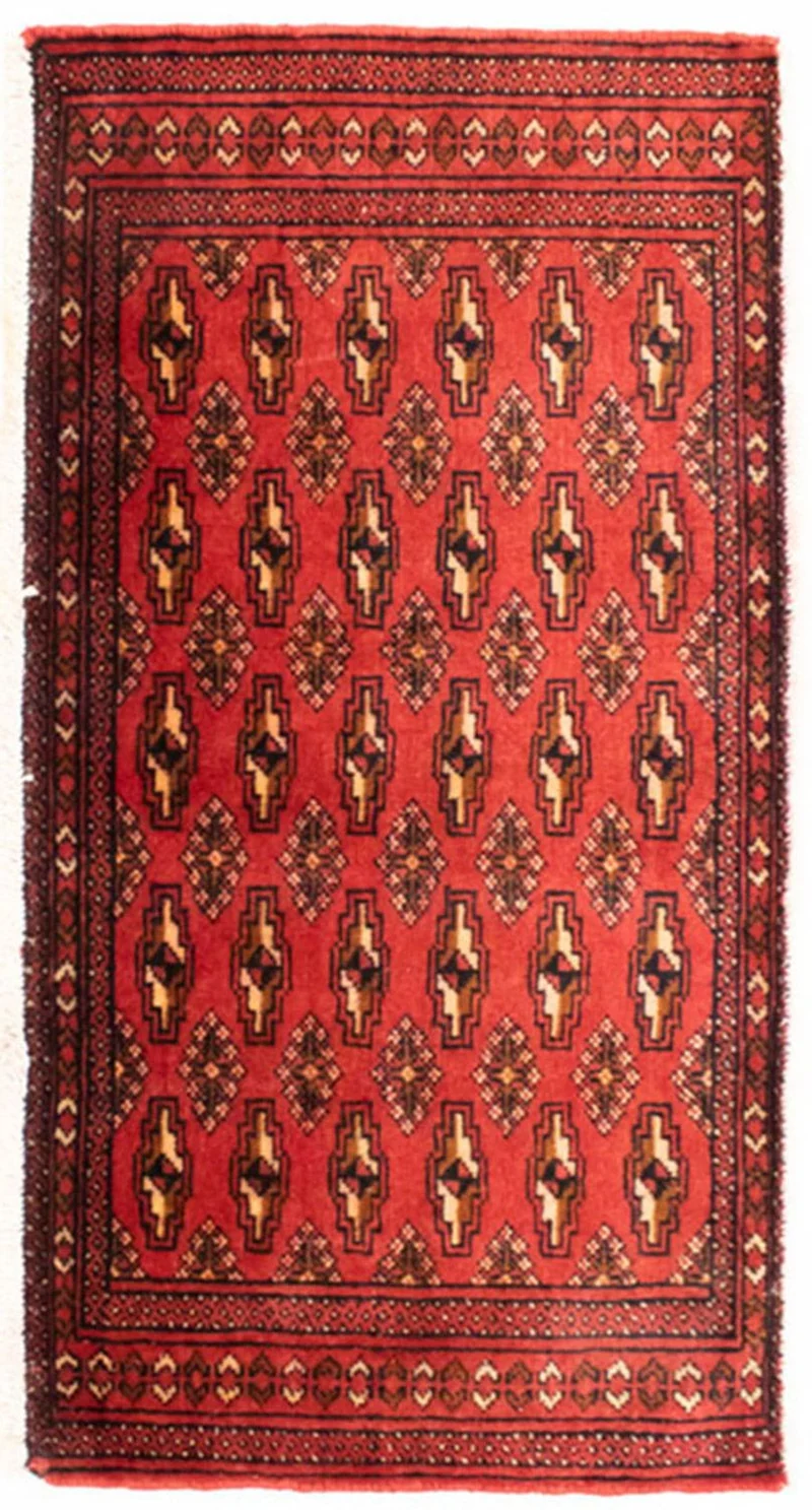 Turkaman Teppich 50x100cm - Orientteppich