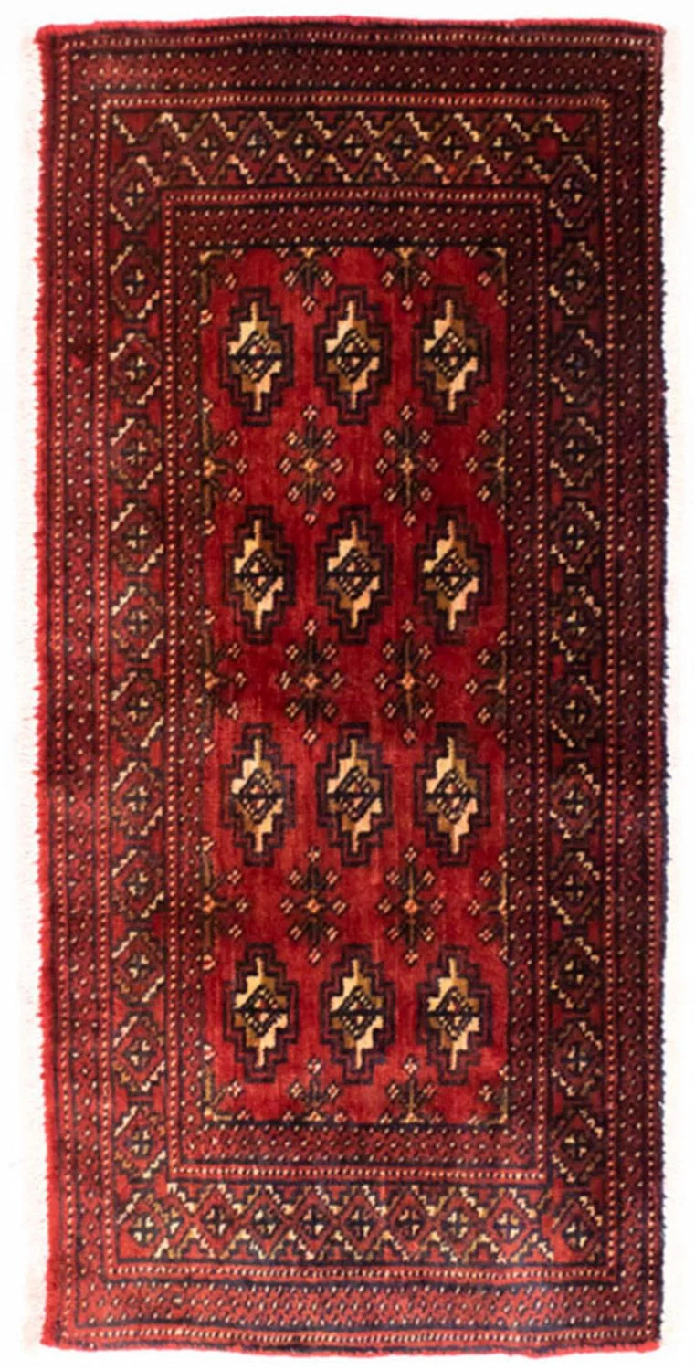 Turkaman Teppich 50x100cm - Orientteppich