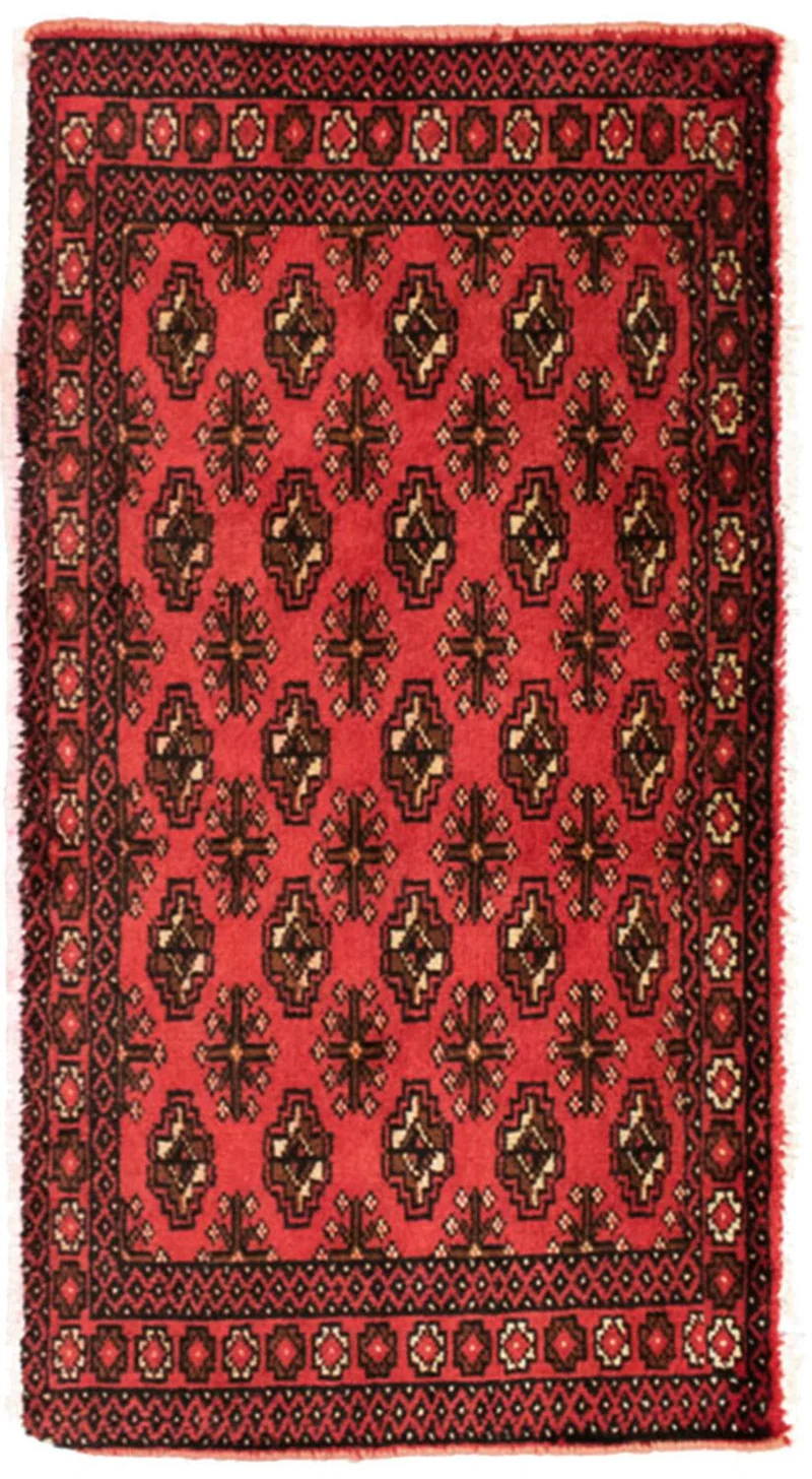 Turkaman Teppich 50x100cm - Orientteppich