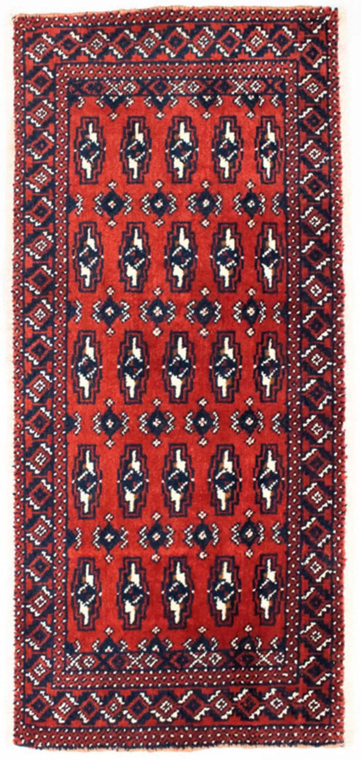 Turkaman Teppich 50x100cm - Orientteppich
