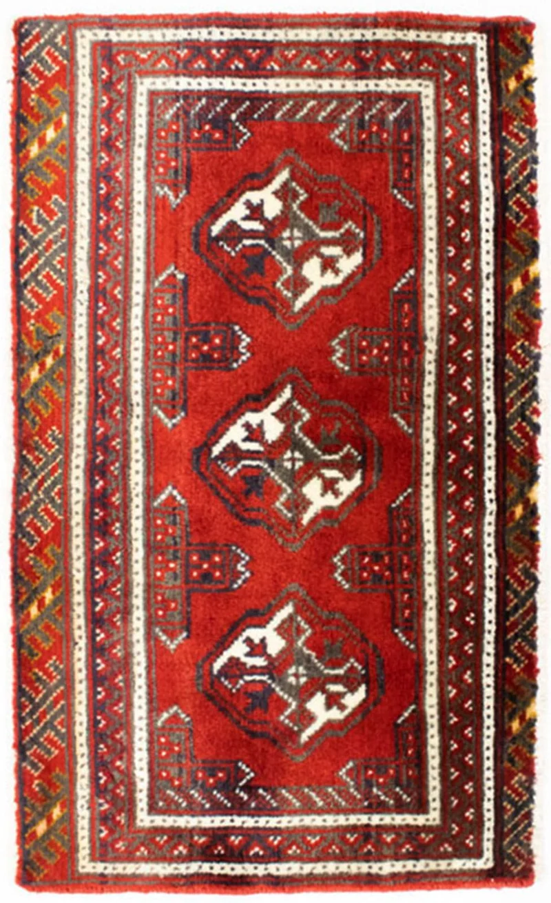 Turkaman Teppich 50x100cm - Orientteppich