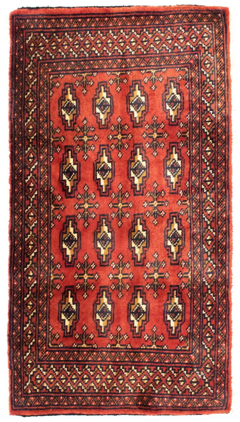 Turkaman Teppich 50x100cm - Orientteppich
