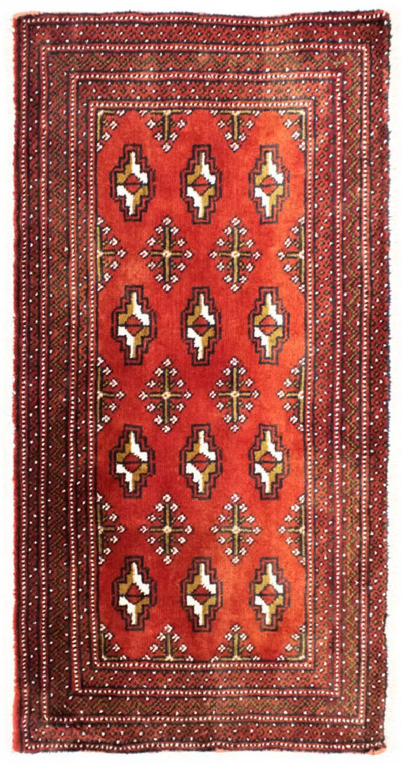 Turkaman Teppich 50x100cm - Orientteppich