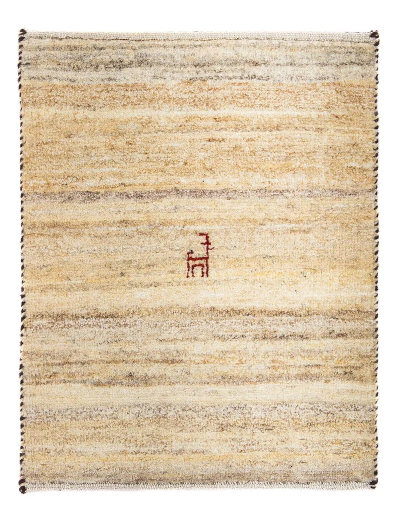 Gabbeh Persisch Teppich 40x60cm - Perserteppich Wollteppich