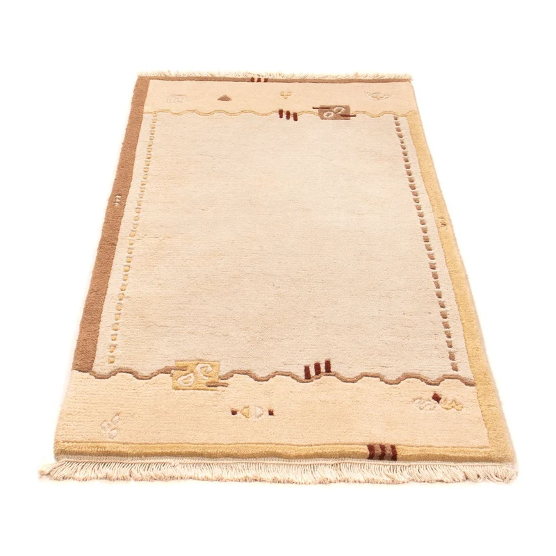 Nepal Teppich 70x140cm - Wollteppich