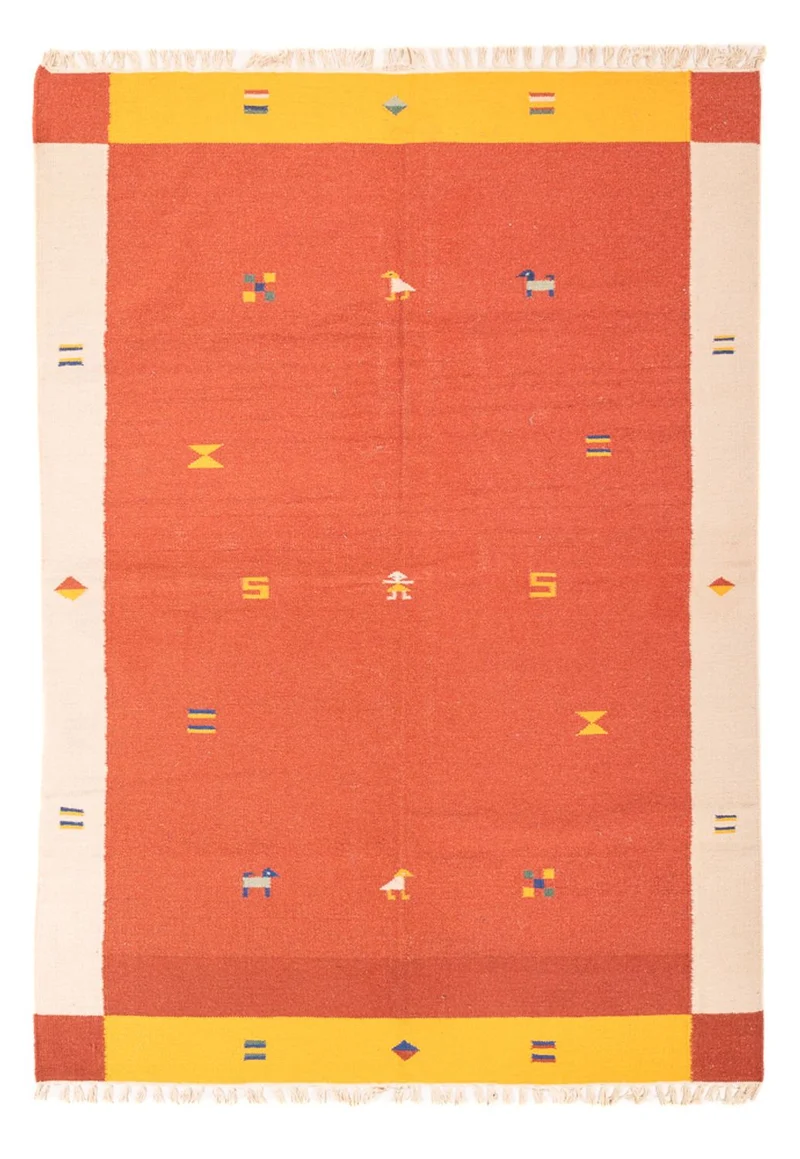 Kelim Teppich - Trendy - 170 x 240 cm - mehrfarbig
