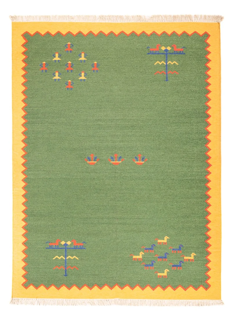 Kelim Teppich - Trendy - 170 x 240 cm - mehrfarbig