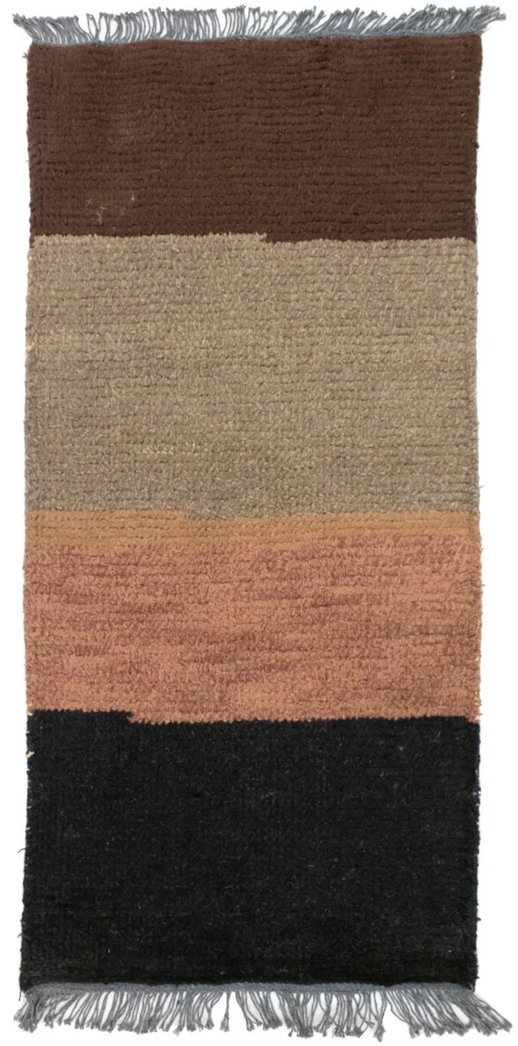 Nepal Teppich 70x140cm - Wollteppich