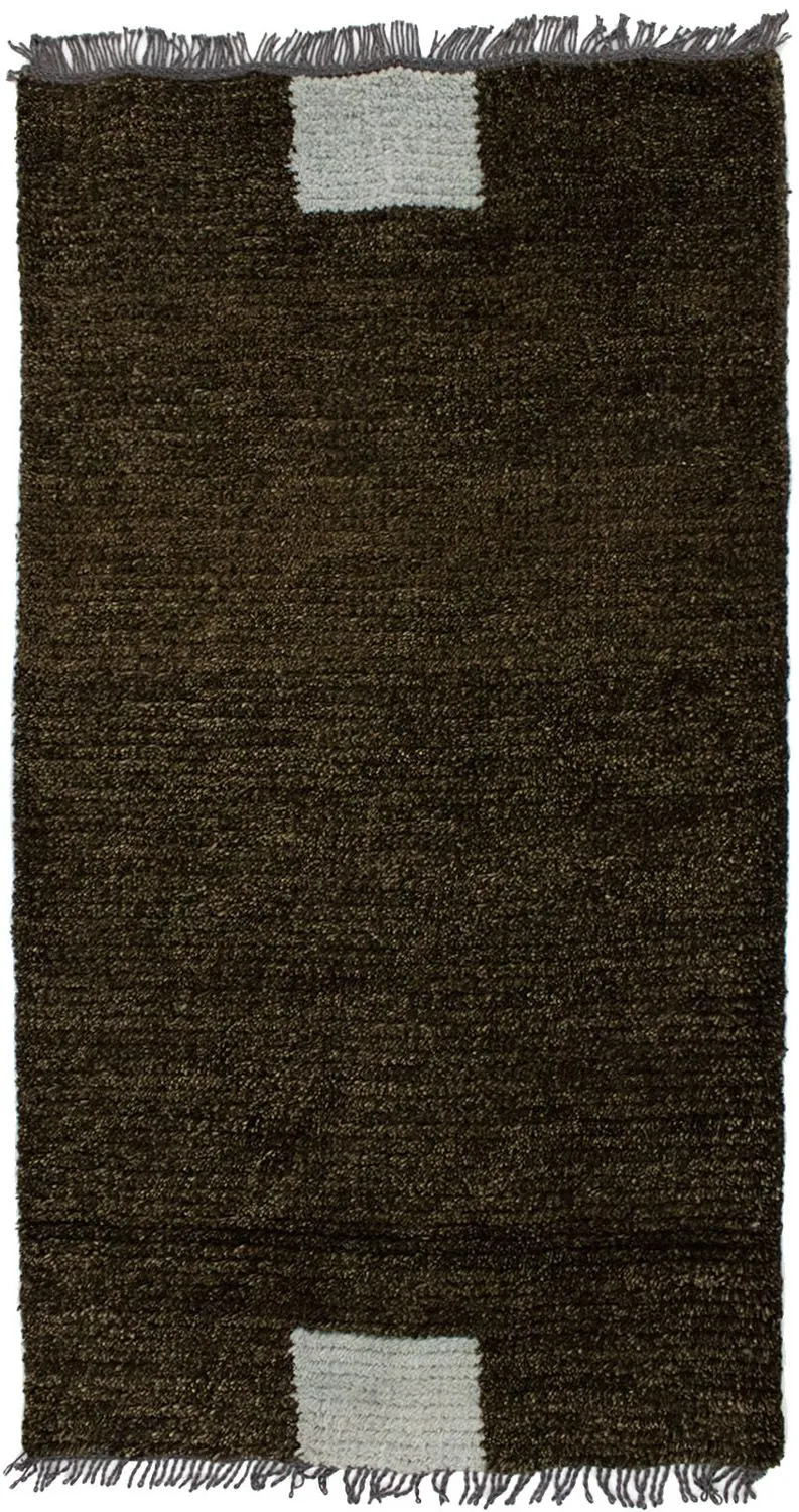 Nepal Teppich 70x140cm - Wollteppich