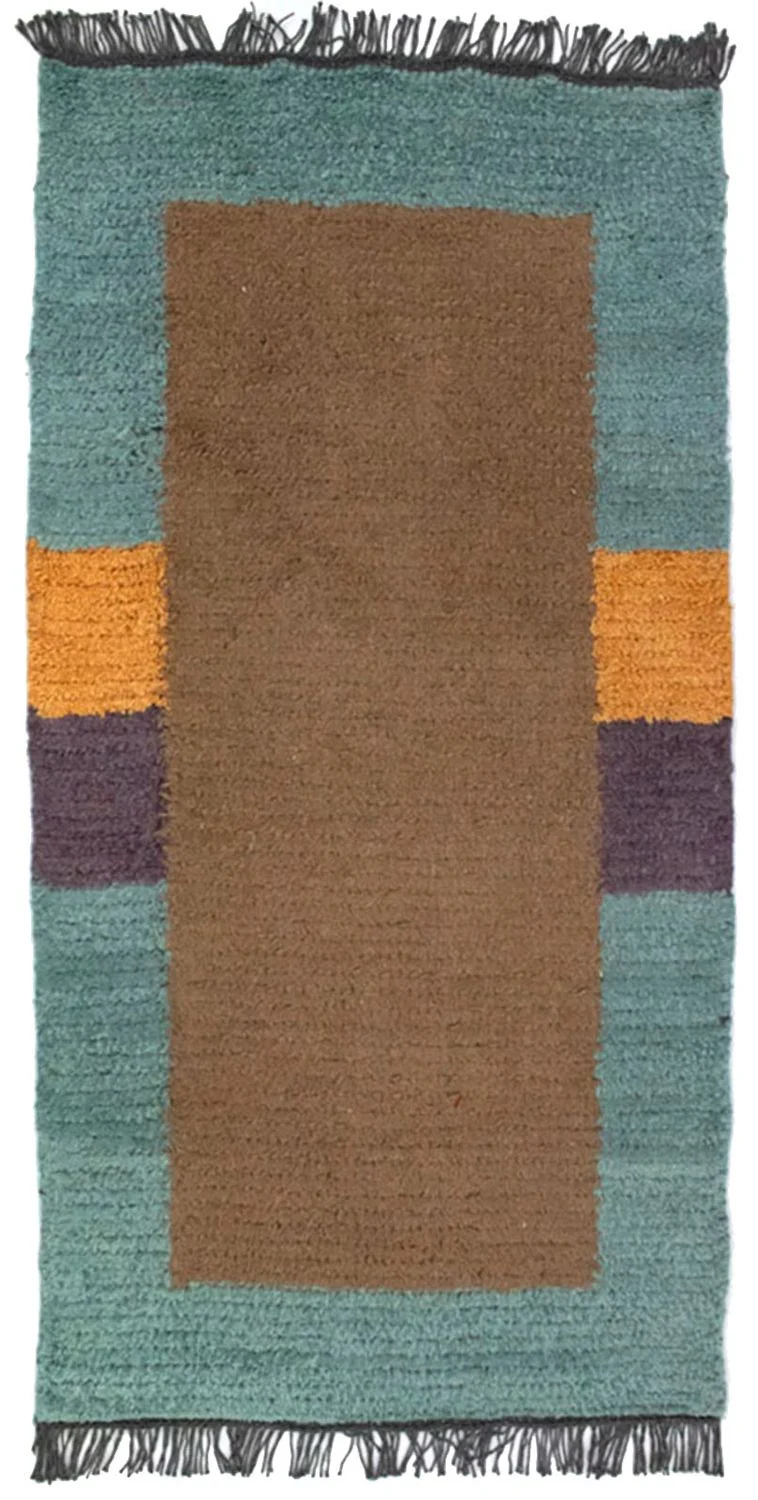 Nepal Teppich 70x140cm - Wollteppich