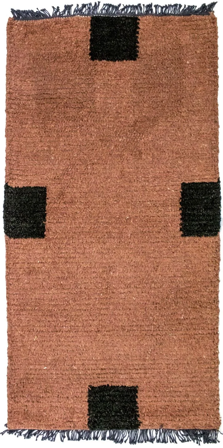 Nepal Teppich 70x140cm - Wollteppich