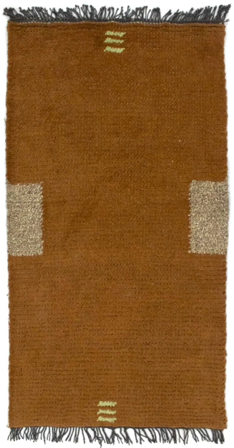 Nepal Teppich 70x140cm - Wollteppich