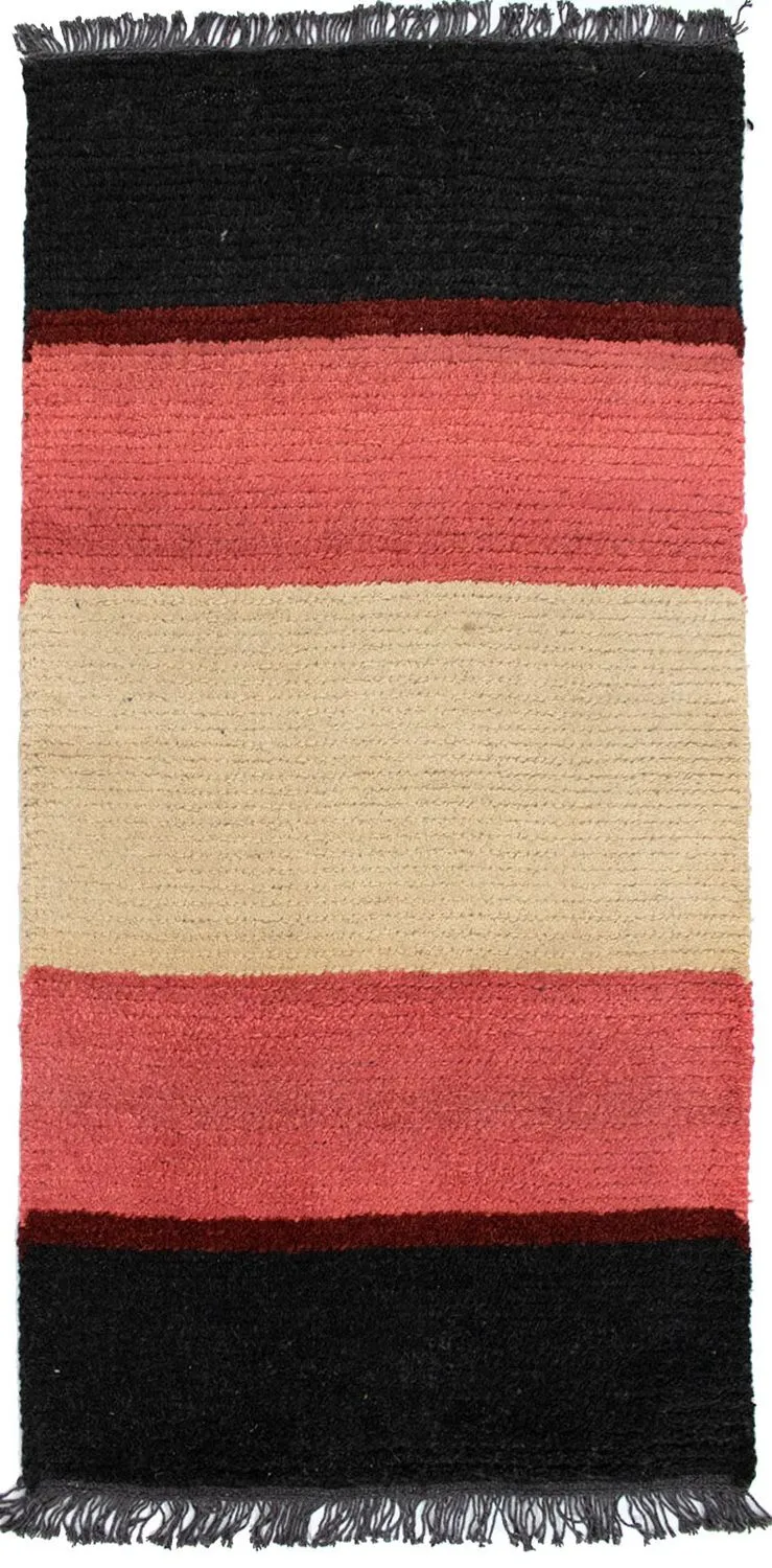 Nepal Teppich 70x140cm - Wollteppich