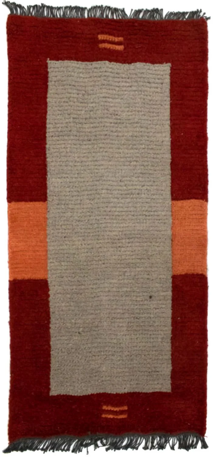 Nepal Teppich 70x140cm - Wollteppich