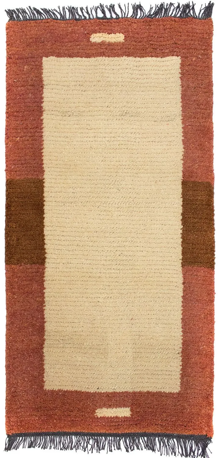 Nepal Teppich 70x140cm - Wollteppich