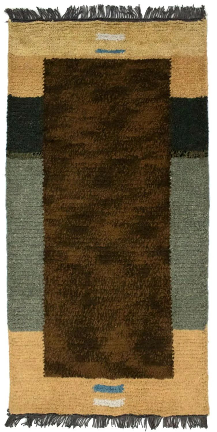 Nepal Teppich 70x140cm - Wollteppich