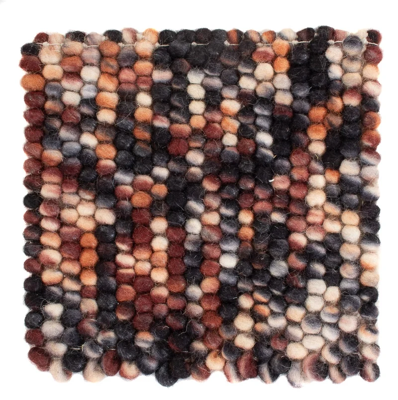 Wollteppich 32x32cm