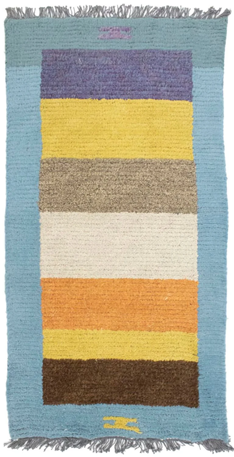 Nepal Teppich 70x140cm - Wollteppich