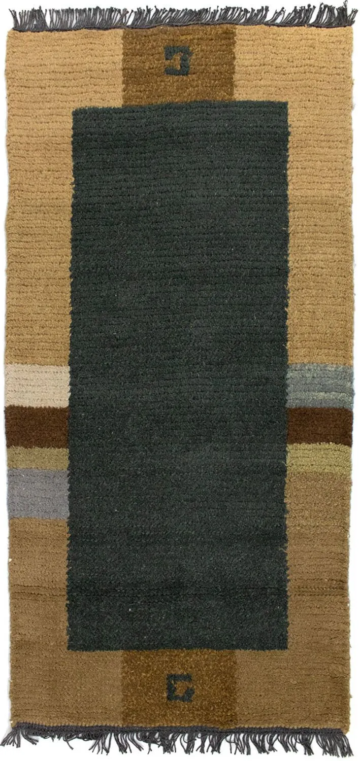 Nepal Teppich 70x140cm - Wollteppich
