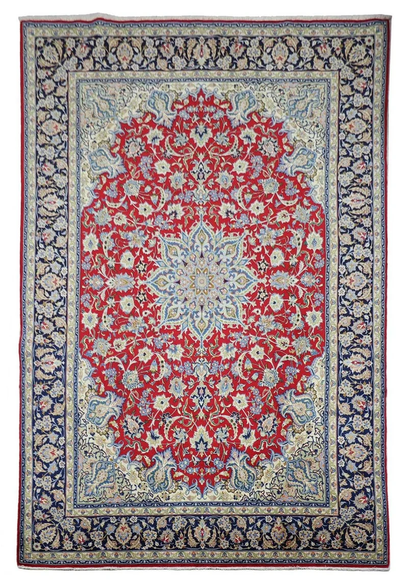 Perserteppich - Isfahan - Premium 203 x 303 cm - rot