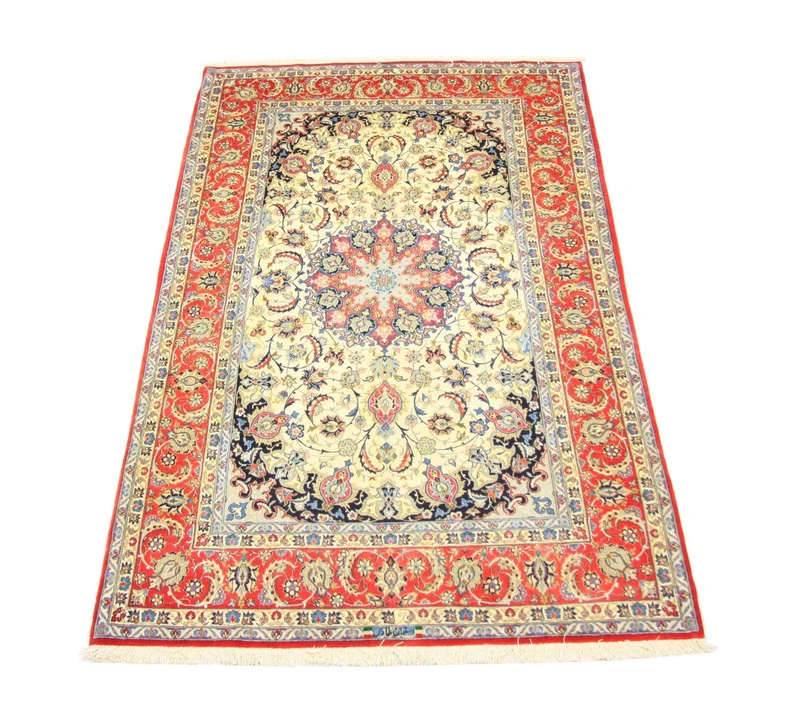 Perserteppich - Isfahan - Premium 153 x 243 cm - beige