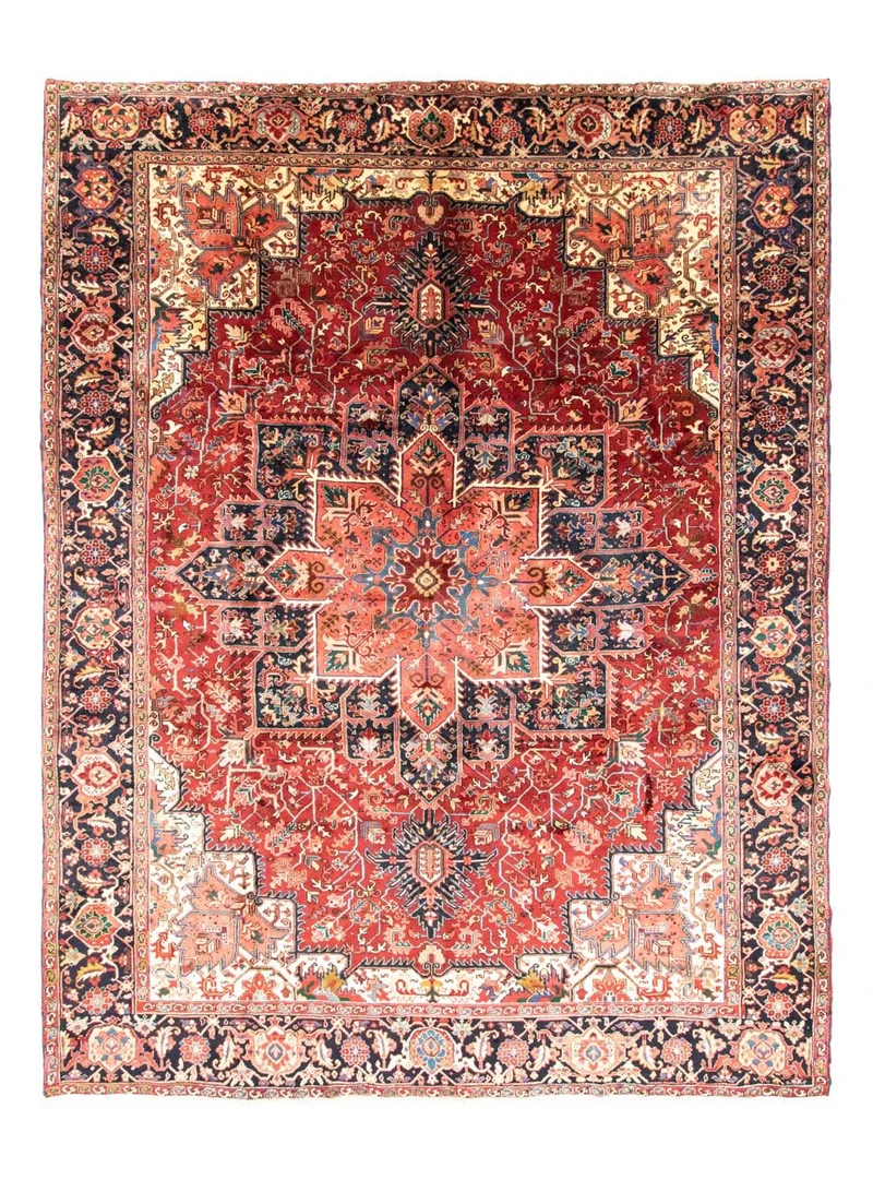 Perserteppich - Nomadic 305 x 390 cm - rot