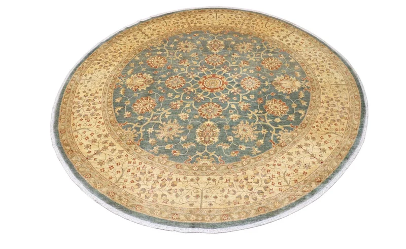 Ziegler Teppich 303 x 310 cm - grau
