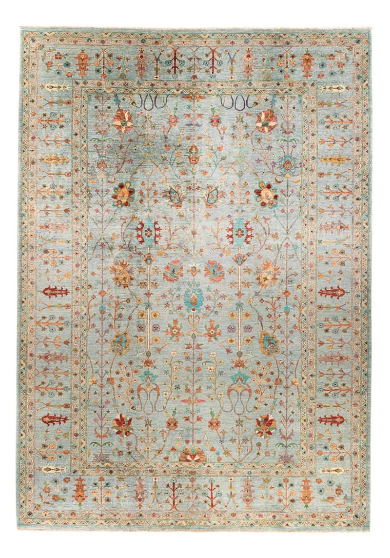 Ziegler Teppich - Ariana - 244 x 346 cm - hellblau