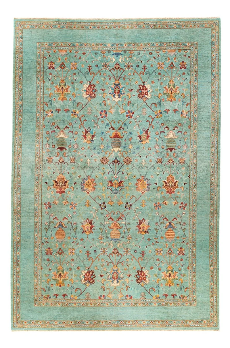 Ziegler Teppich - Ariana - 237 x 347 cm - grün