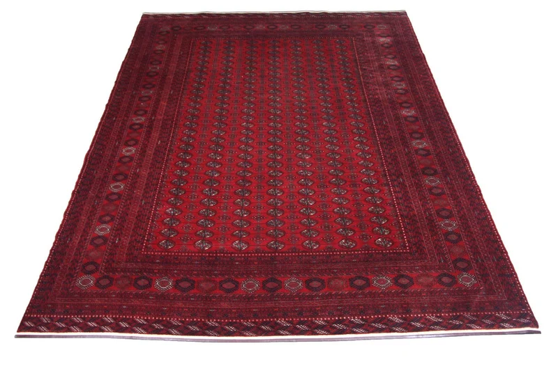 Afghan Teppich - Buchara 258 x 338 cm - rot