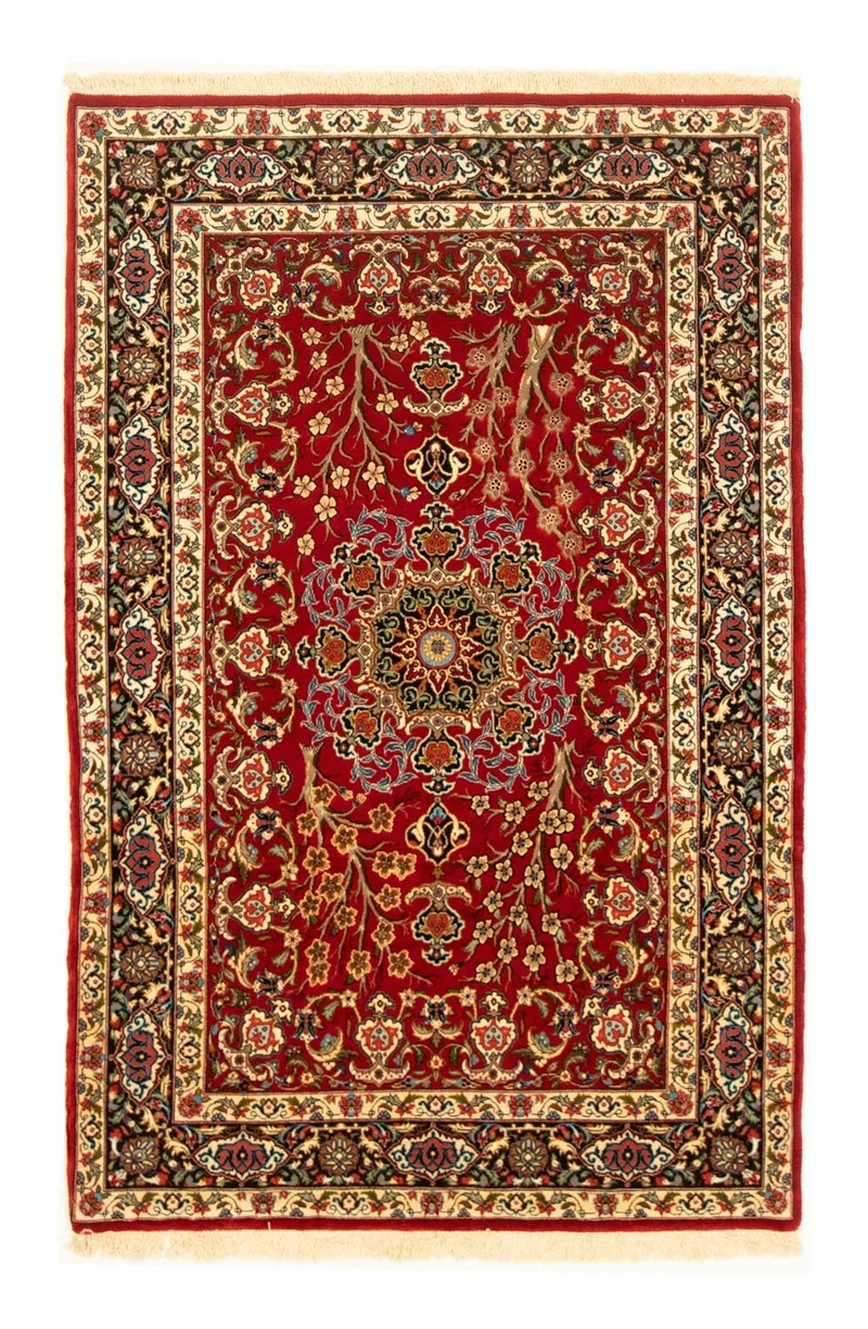 Perserteppich - Ghom 110 x 171 cm - rot
