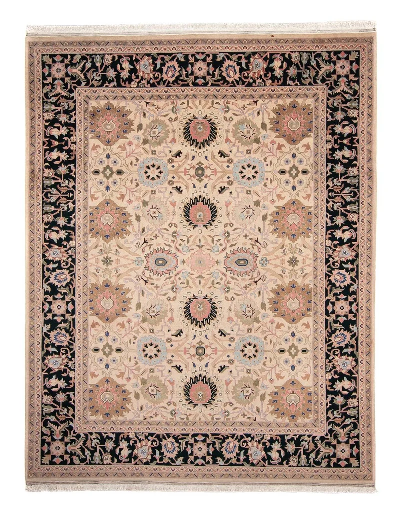 Perserteppich - Täbriz - Royal 233 x 295 cm - hellbraun