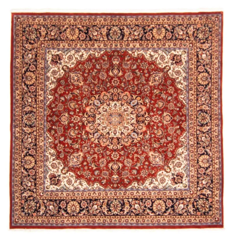 Perserteppich - Classic 245 x 247 cm - dunkelrot