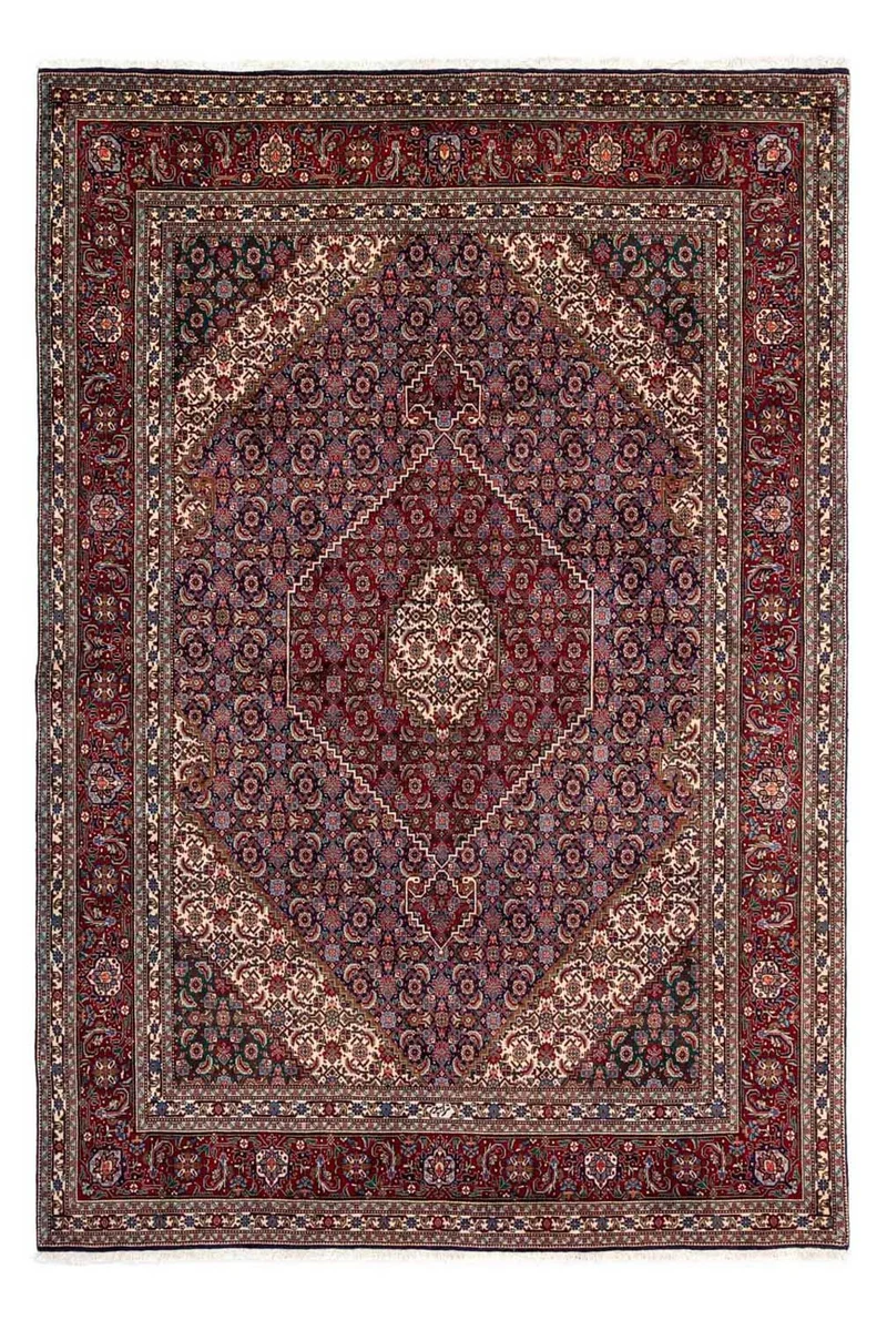 Perserteppich - Täbriz - Royal 202 x 298 cm - dunkelrot