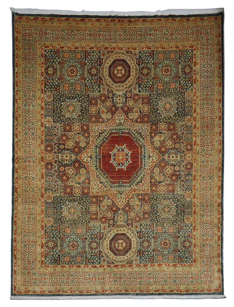 Ziegler Teppich 244 x 305 cm - dunkelbeige