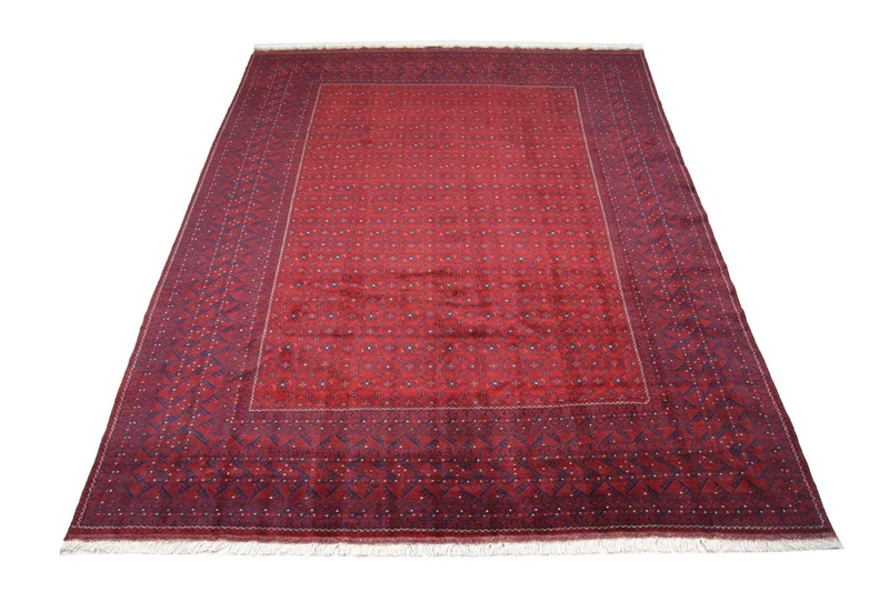 Afghan Teppich - Buchara 247 x 334 cm - rot